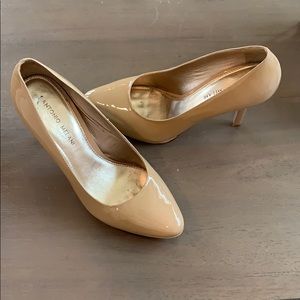 Antonio Melanie Nude patent heels